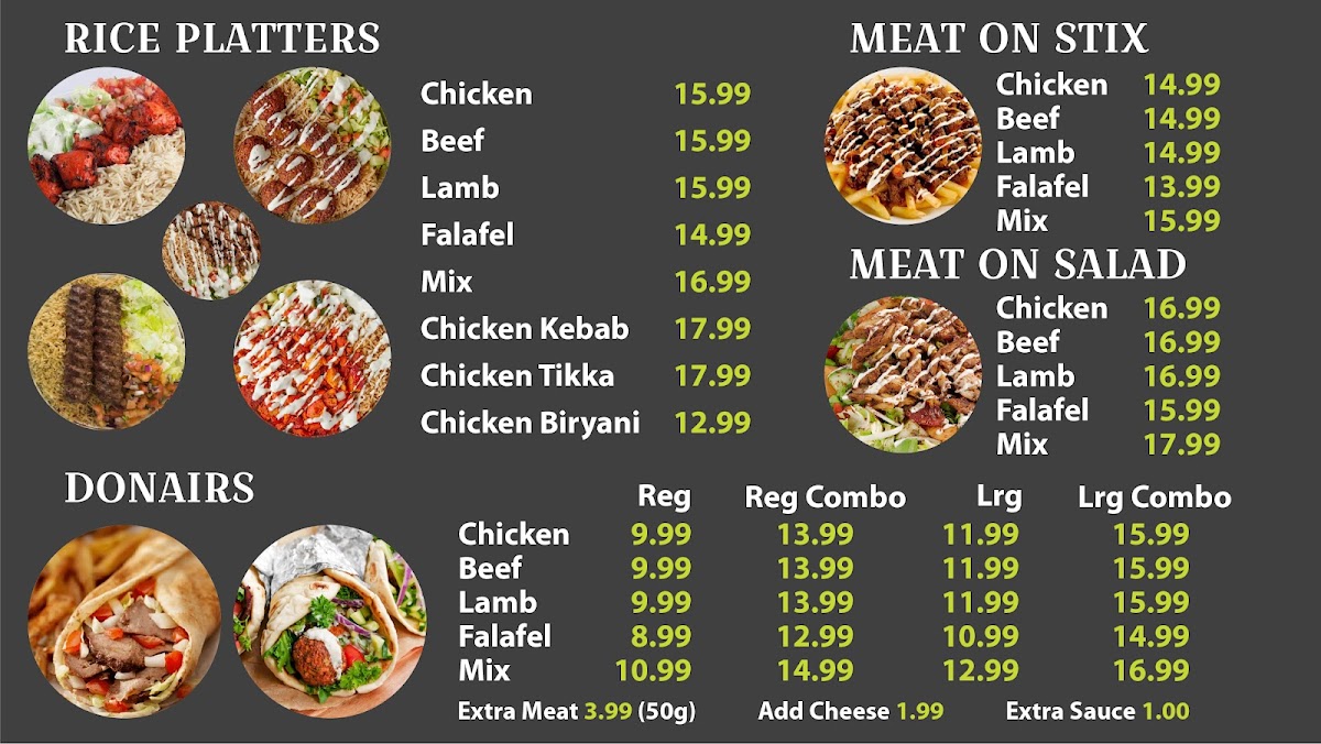 Menu - Pak Donair photo 2