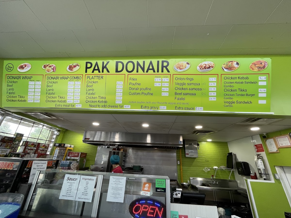Menu - Pak Donair photo 4